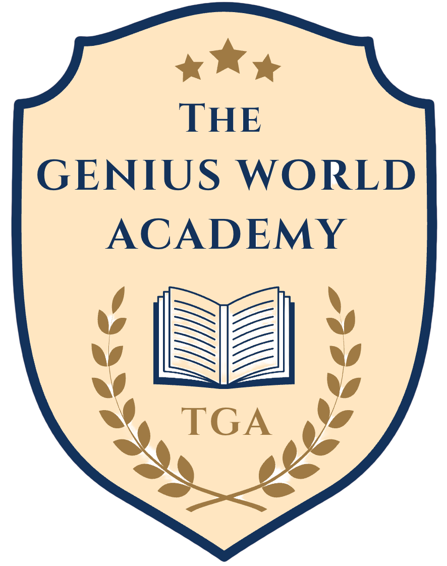 The Genius World Academy Logo